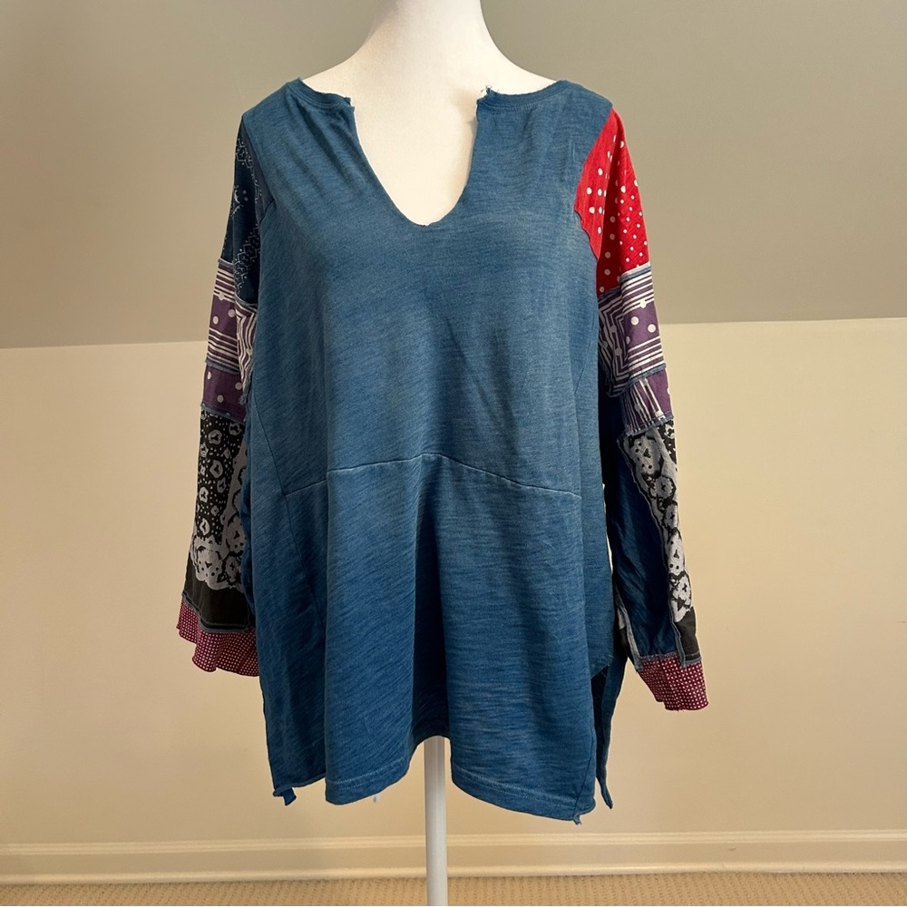 Free People Shibuya Patchwork Tee - Picture 11 of 12